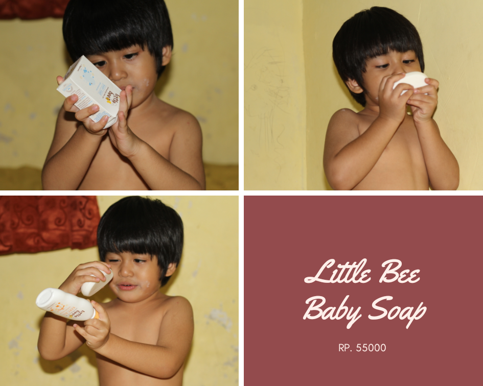 baby spa dengan little bee baby soap
